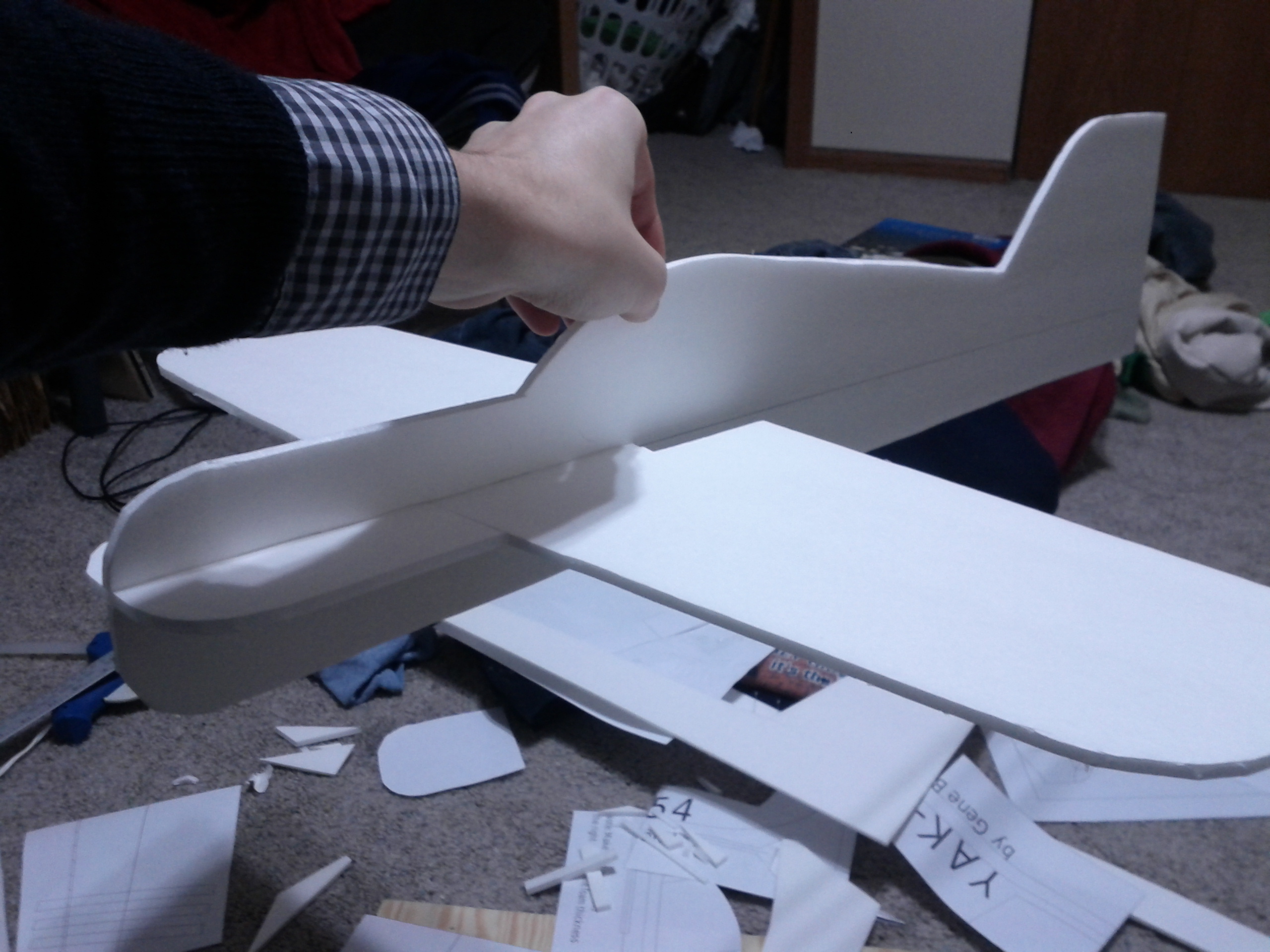 foam board for airplane model, foam board for airplane model